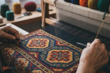 دوره پیشرفته گلیم بافی